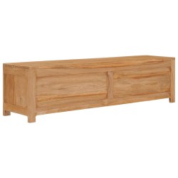 Meuble TV 115x30x35 cm bois de teck massif 