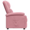 Fauteuil inclinable Rose Velours 