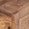 Table console 90 x 30 x 75 cm Bois de manguier massif 