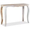 Table console Bois massif 110x40x76 cm 