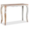 Table console Bois massif 110x40x76 cm 