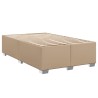 Cadre de lit sans matelas cappuccino 120x200 cm similicuir 