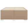Cadre de lit sans matelas cappuccino 120x200 cm similicuir 