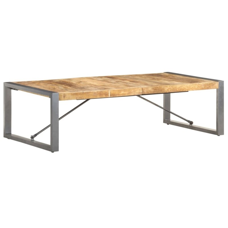 Table basse 140x70x40 cm Bois de manguier brut Table basse 140x70x40 cm Bois de manguier brut