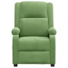 Fauteuil inclinable vert clair velours 