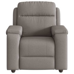 Fauteuil inclinable Taupe Tissu 