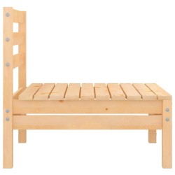 Salon de jardin 4 pcs Bois de pin massif 