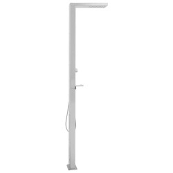 Douche d'extérieur Acier inoxydable Carré 