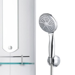 Panneau de douche 25x43x110 cm Argenté 