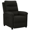 Fauteuil inclinable Noir Tissu 