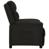 Fauteuil inclinable Noir Tissu 