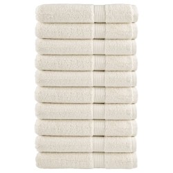 Serviettes de sauna de qualité supérieure SOLUND 10 pcs crème 