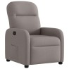 Fauteuil inclinable Taupe Tissu 