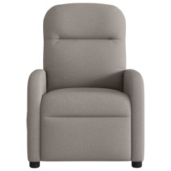 Fauteuil inclinable Taupe Tissu 
