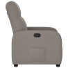 Fauteuil inclinable Taupe Tissu 