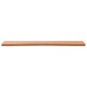 Dessus de bureau 110x(50-55)x2,5 cm bois massif de hêtre 