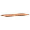 Dessus de bureau 110x(50-55)x2,5 cm bois massif de hêtre 