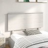 Tête de lit Blanc 139x6x82,5 cm Bois massif de pin 
