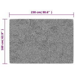 Tapis lavable antidérapant 160x230 cm multicolore 