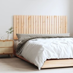 Tête de lit murale 147x3x60 cm Bois massif de pin 