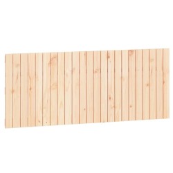 Tête de lit murale 147x3x60 cm Bois massif de pin 