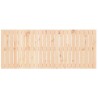 Tête de lit murale 147x3x60 cm Bois massif de pin 