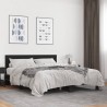 Cadre de lit sans matelas noir 160x200 cm 