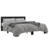 Cadre de lit sans matelas noir 160x200 cm 