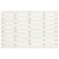 Tête de lit murale Blanc 81x3x63 cm Bois massif de pin 