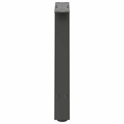 Pieds de table basse en forme de A 2 pièces Anthracite 50 x (42-43) cm Acier 