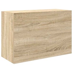 Armoire murale de bain chêne sonoma 60x25x40 cm bois ingénierie 