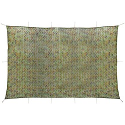 Filet de camouflage avec sac de rangement 4 x 6 m 