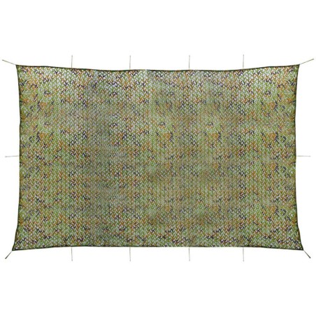 Filet de camouflage avec sac de rangement 4 x 6 m 