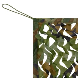 Filet de camouflage avec sac de rangement 4 x 6 m 