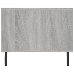 Table basse sonoma gris 102x50x40 cm bois d'ingénierie 