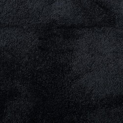 Tapis OVIEDO à poils courts noir 160x160 cm 