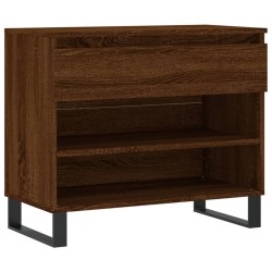Armoire à chaussures Chêne marron 70x36x60 cm Bois d'ingénierie 