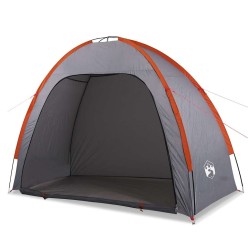 Tente de rangement gris et orange imperméable 