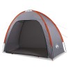 Tente de rangement gris et orange imperméable 