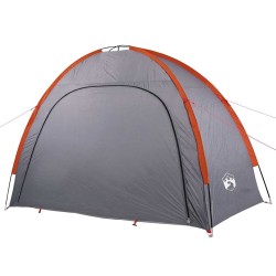 Tente de rangement gris et orange imperméable 