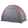 Tente de rangement gris et orange imperméable 