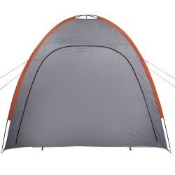 Tente de rangement gris et orange imperméable 