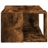 Table basse chêne fumé 89,5x48x30 cm bois d'ingénierie 