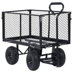 Chariot à main de jardin Noir 350 kg 