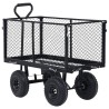 Chariot à main de jardin Noir 350 kg 