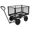 Chariot à main de jardin Noir 350 kg 