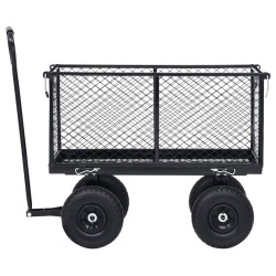 Chariot à main de jardin Noir 350 kg 