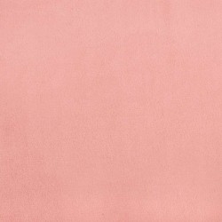 Matelas de lit à ressorts ensachés rose 120x220x20 cm velours 