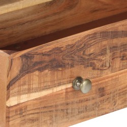 Meuble TV 120x30x50 cm Bois d'acacia brut 