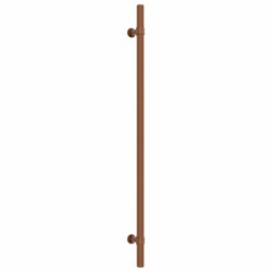 Poignées d'armoire 10 pcs bronze 320 mm acier inoxydable 